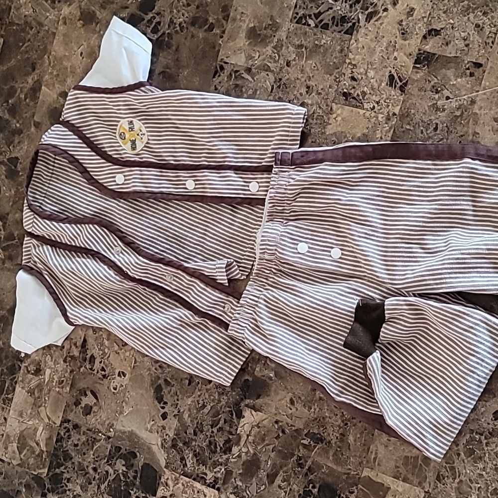 Vintage toddler outfit (70s or 80s) snap closure